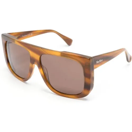 Mm0073 50E Sunglasses , female, Sizes: 60 MM - Max Mara - Modalova
