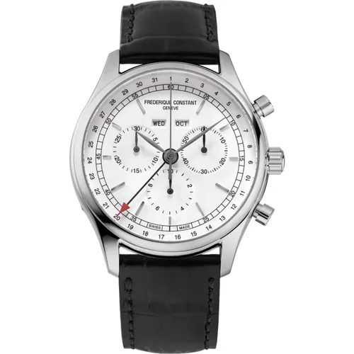 Quarz Chronograph Triple Kalender Uhr - FREDERIQUE CONSTANT - Modalova