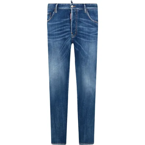 Blaue Jeans für Männer , Herren, Größe: XL - Dsquared2 - Modalova