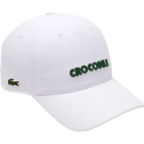 Weiße Baseball-Style Mütze - Lacoste - Modalova