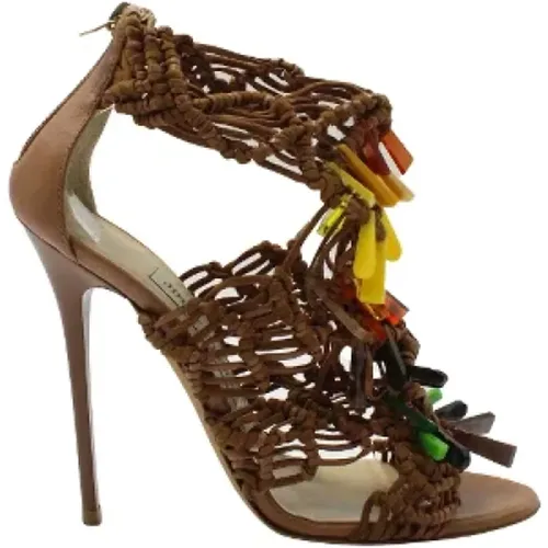 Pre-owned Leder heels - Jimmy Choo Pre-owned - Modalova