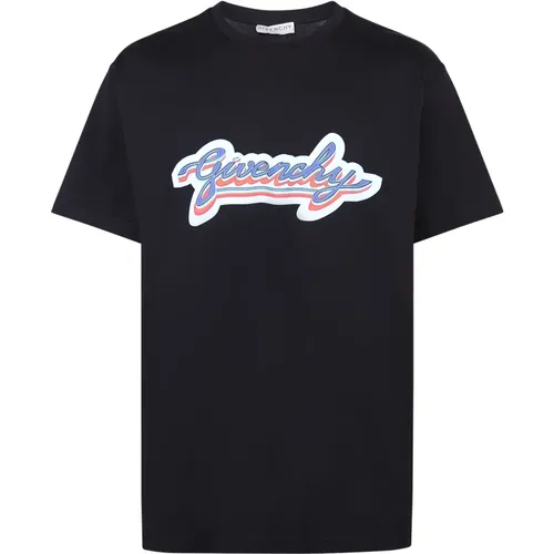 Logo Print T-Shirt , male, Sizes: XS - Givenchy - Modalova