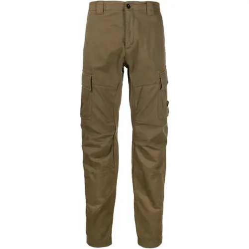 Slim-Fit Cargo Trousers , male, Sizes: M, XS - C.P. Company - Modalova