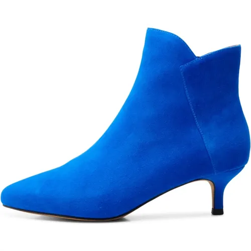 Elegant Suede Ankle Boot , female, Sizes: 3 UK - Shoe the Bear - Modalova