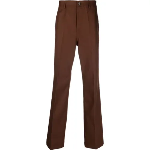 Cotton Gabardine Pants with Contrast Seams , male, Sizes: L, M - Valentino Garavani - Modalova