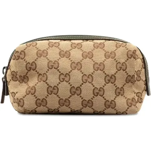 Pre-owned Canvas pouches , female, Sizes: ONE SIZE - Gucci Vintage - Modalova