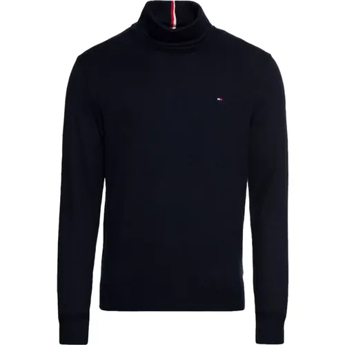 Cotton Cashmere Sweater , male, Sizes: L, M, XL, S - Tommy Hilfiger - Modalova