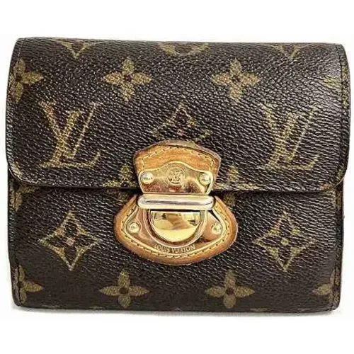 Pre-owned Canvas wallets , female, Sizes: ONE SIZE - Louis Vuitton Vintage - Modalova