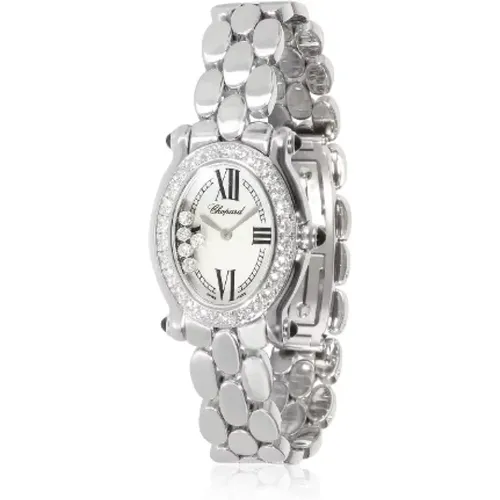 Pre-owned White Gold watches , female, Sizes: ONE SIZE - Chopard Pre-owned - Modalova