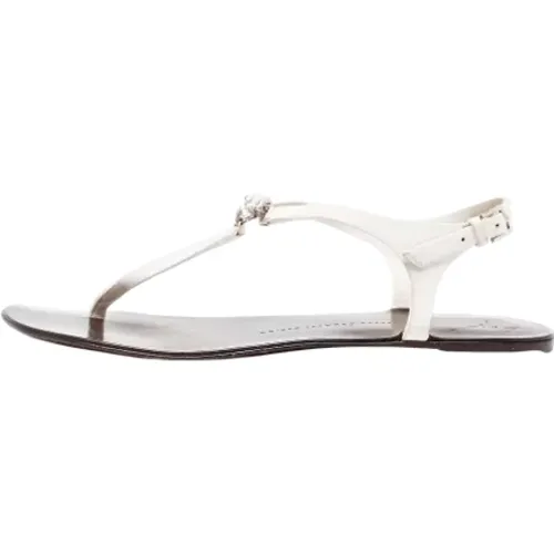Pre-owned Leather sandals , female, Sizes: 7 1/2 UK - Giuseppe Zanotti Pre-owned - Modalova