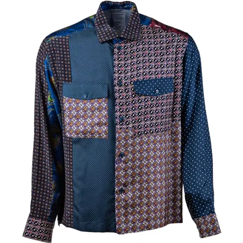 Silk Long Sleeve Shirt Limited Edition , male, Sizes: L, S, M - Dolce & Gabbana - Modalova
