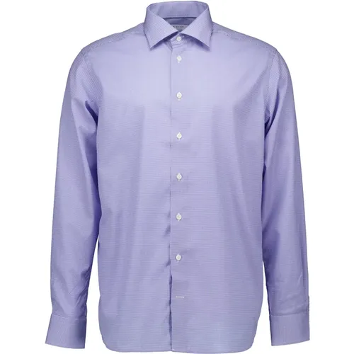 Long Sleeve Shirts , male, Sizes: 4XL, 5XL, 2XL, L - Eton - Modalova