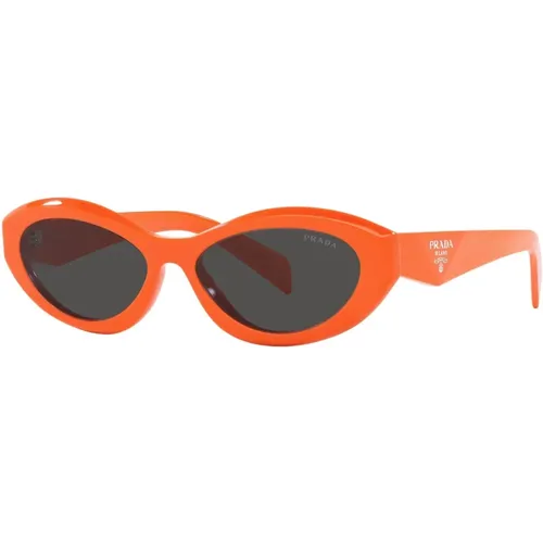 Dunkelgraue Sonnenbrille,Weiße/Dunkelgraue Sonnenbrille - Prada - Modalova