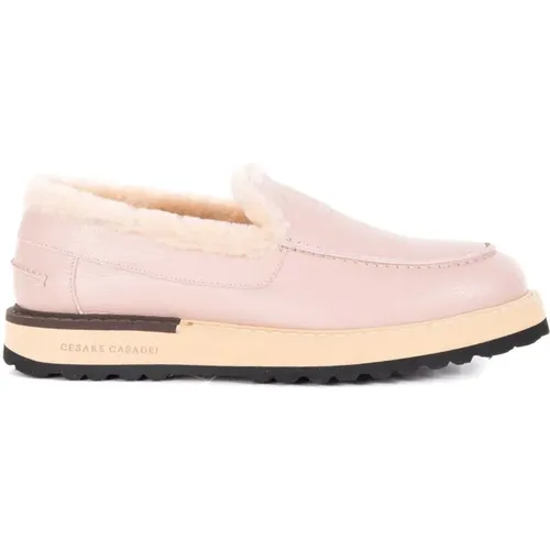 Warm Moccasins , female, Sizes: 5 1/2 UK - Casadei - Modalova