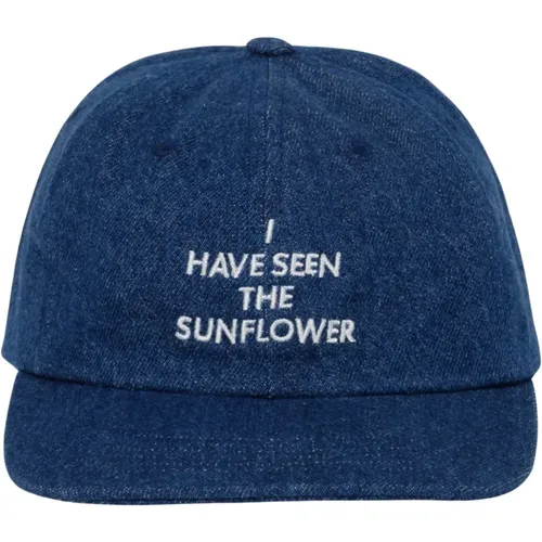 Blaue Logo Mütze , Herren, Größe: ONE Size - Sunflower - Modalova