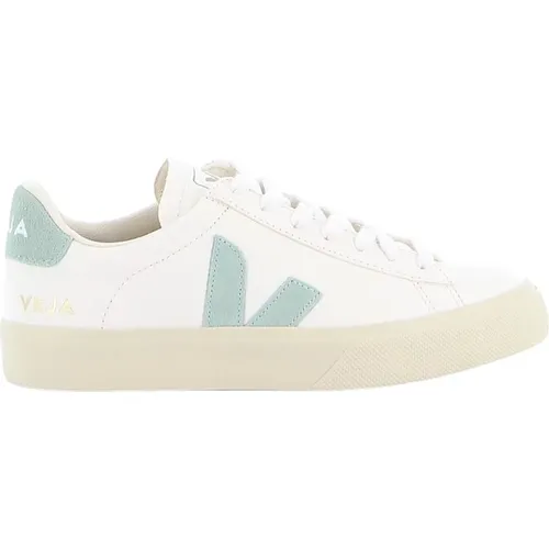 Green Leather Low Top Sneakers , male, Sizes: 11 UK, 9 UK, 7 UK, 6 UK, 12 UK, 10 UK, 8 UK - Veja - Modalova