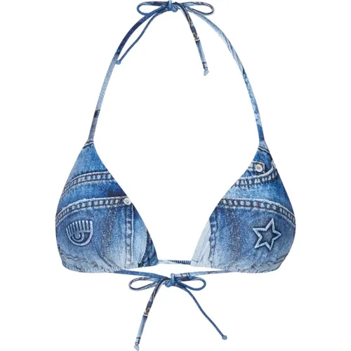 Stylisches Bikini-Oberteil , Damen, Größe: XS - Chiara Ferragni Collection - Modalova