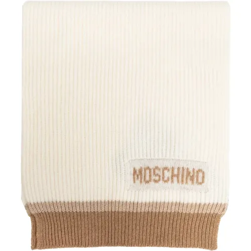 Schal mit Logo Moschino - Moschino - Modalova