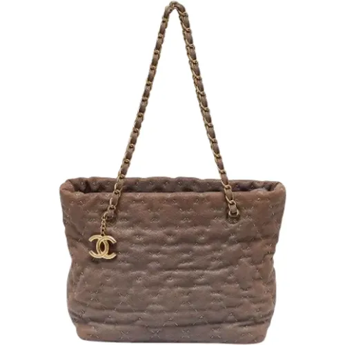 Pre-owned Leather chanel-bags , female, Sizes: ONE SIZE - Chanel Vintage - Modalova