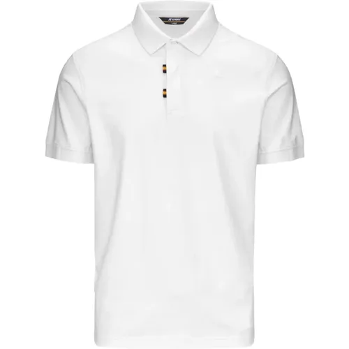 K-Way , Polo ,White male, Sizes: S - K-way - Modalova