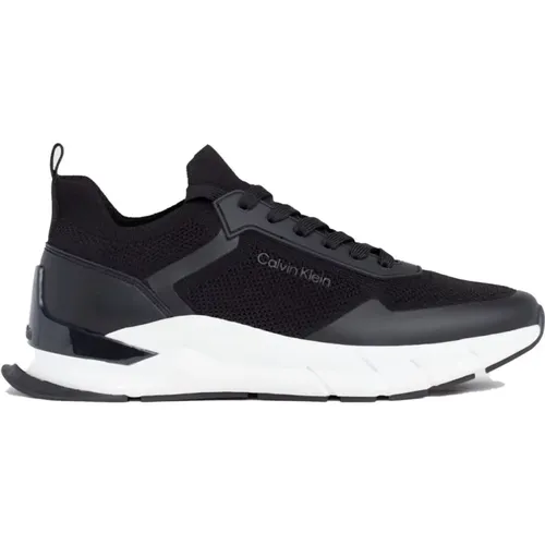 Lace-Up Sneakers Mix Leisure , male, Sizes: 10 UK, 7 UK, 11 UK, 8 UK, 9 UK - Calvin Klein - Modalova