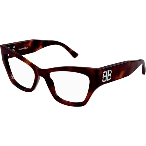 Stilvolle Brille in Schwarz , Damen, Größe: 54 MM - Balenciaga - Modalova