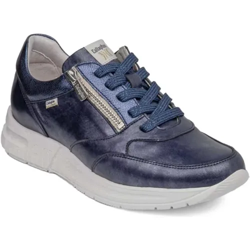 Blaue Dorcas Sneakers , Damen, Größe: 37 EU - Callaghan - Modalova