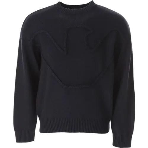 Stylischer Pullover , Herren, Größe: S - Emporio Armani - Modalova