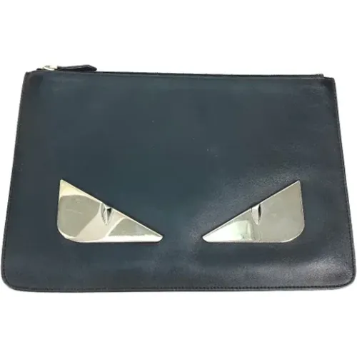 Pre-owned Leather fendi-bags , male, Sizes: ONE SIZE - Fendi Vintage - Modalova