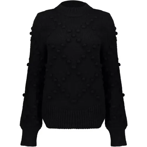 Verspielter Gestrickter Polka Dot Pullover - Geisha - Modalova