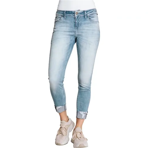 Skinny Jeans Zhnova Blau , Damen, Größe: W27 - Zhrill - Modalova