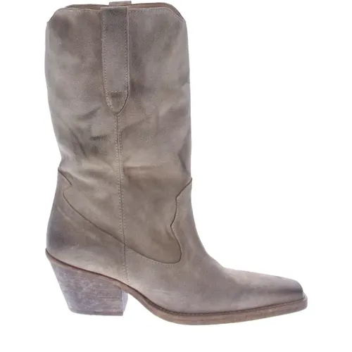 Ky-rie Damen Stiefelette - Hafermilch , Damen, Größe: 41 EU - Bronx - Modalova