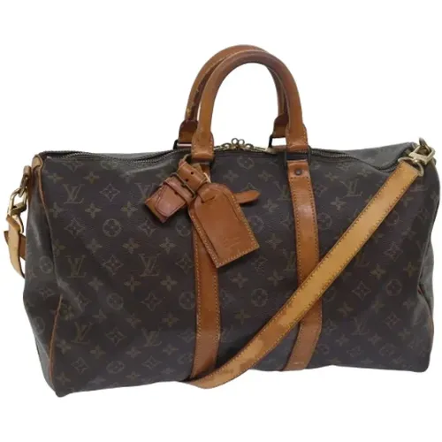 Pre-owned Canvas travel-bags , female, Sizes: ONE SIZE - Louis Vuitton Vintage - Modalova