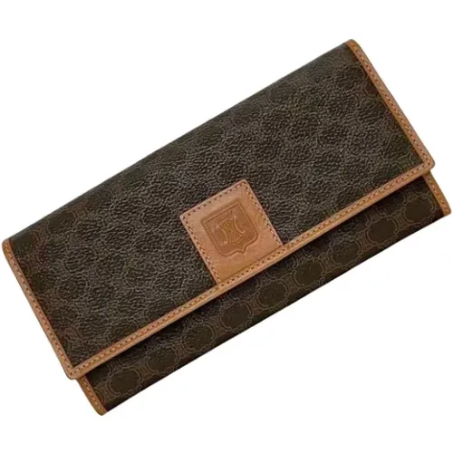 Pre-owned Canvas wallets , female, Sizes: ONE SIZE - Celine Vintage - Modalova