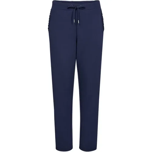 Blaue Bequeme Recycelte Polyesterhose , Damen, Größe: XL - Soyaconcept - Modalova