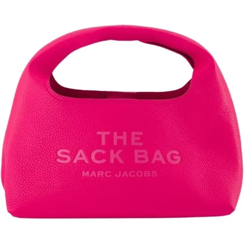 Rosa Leder Mini Sack Tasche - Marc Jacobs - Modalova
