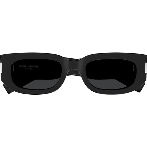 Classic Round Sunglasses , unisex, Sizes: 51 MM - Saint Laurent - Modalova