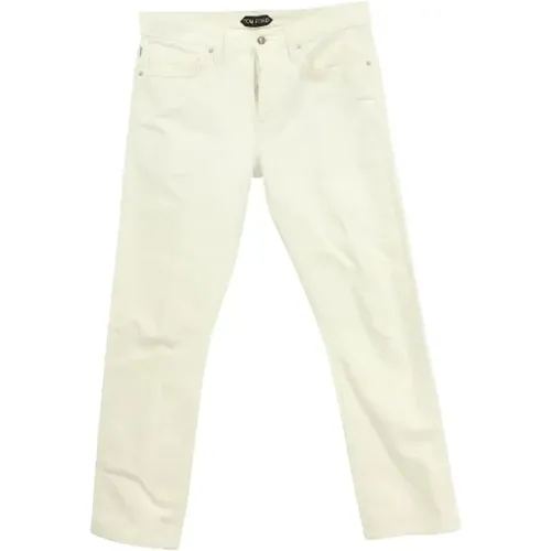 Pre-owned Cotton jeans , male, Sizes: 4XS - Tom Ford Pre-owned - Modalova