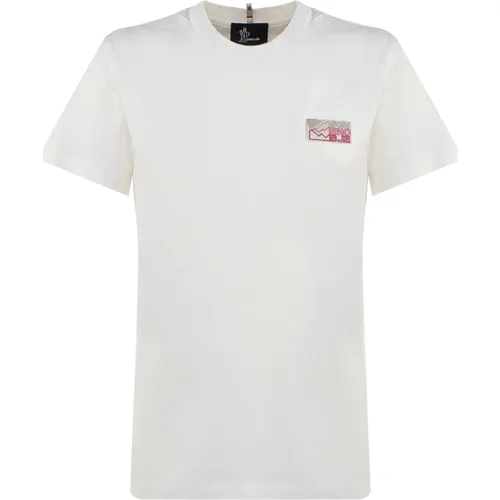 T-Shirts und Polos aus Baumwoll-Jersey - Moncler - Modalova