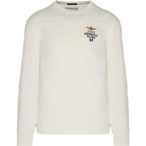 Kapuzenloser Sweatshirt - aeronautica militare - Modalova