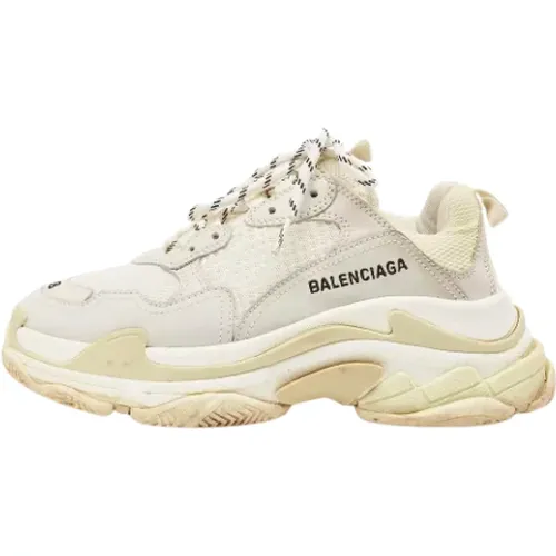 Pre-owned Leather sneakers , female, Sizes: 5 UK - Balenciaga Vintage - Modalova