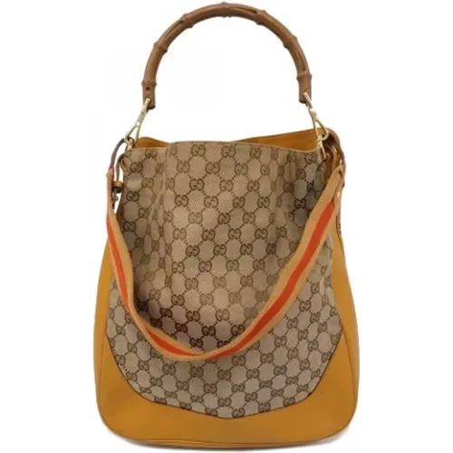 Pre-owned Canvas gucci-bags , female, Sizes: ONE SIZE - Gucci Vintage - Modalova