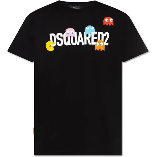 T-Shirts , Herren, Größe: L - Dsquared2 - Modalova