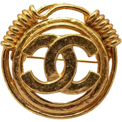 Pre-owned Metal chanel-jewelry , female, Sizes: ONE SIZE - Chanel Vintage - Modalova