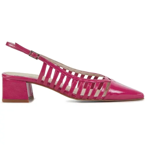 Fuchsia Pumps - Bestelle deine eigene Größe , Damen, Größe: 37 EU - Lina Locchi - Modalova