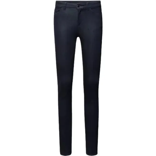 Slim Fit Blaue Denim Jeans - Emporio Armani - Modalova