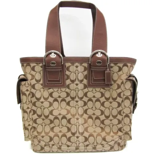 Pre-owned Canvas totes , female, Sizes: ONE SIZE - Coach Pre-owned - Modalova