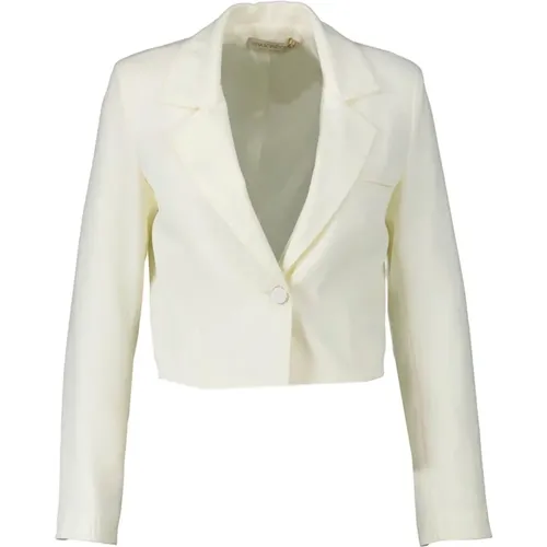 Elegant Blazer Jacket , female, Sizes: L, M, S, XL - RINASCIMENTO - Modalova