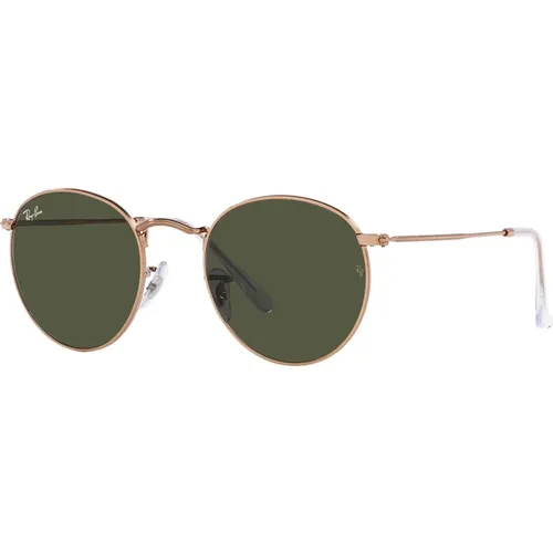 Retro Runde Metallsonnenbrille , unisex, Größe: 50 MM - Ray-Ban - Modalova