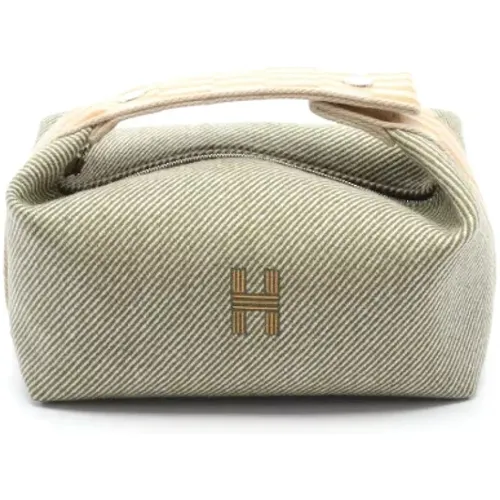 Pre-owned Wool handbags , female, Sizes: ONE SIZE - Hermès Vintage - Modalova